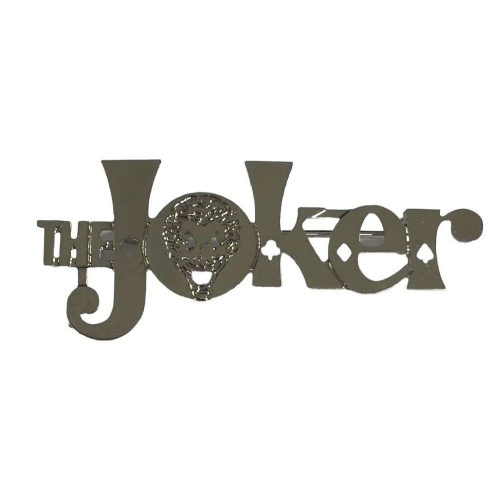 The Joker DC Comics Vintage Metal Lapel Pin Batman Super Villain 1990s